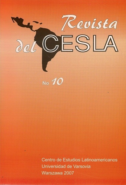 					View No. 10 (2007): Revista del CESLA
				