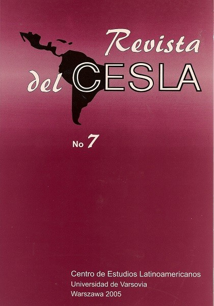 					View No. 7 (2005): Revista del CESLA
				