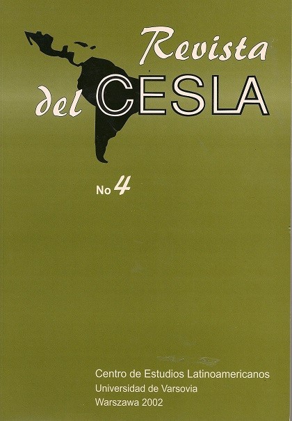 					View No. 4 (2002): Revista del CESLA
				