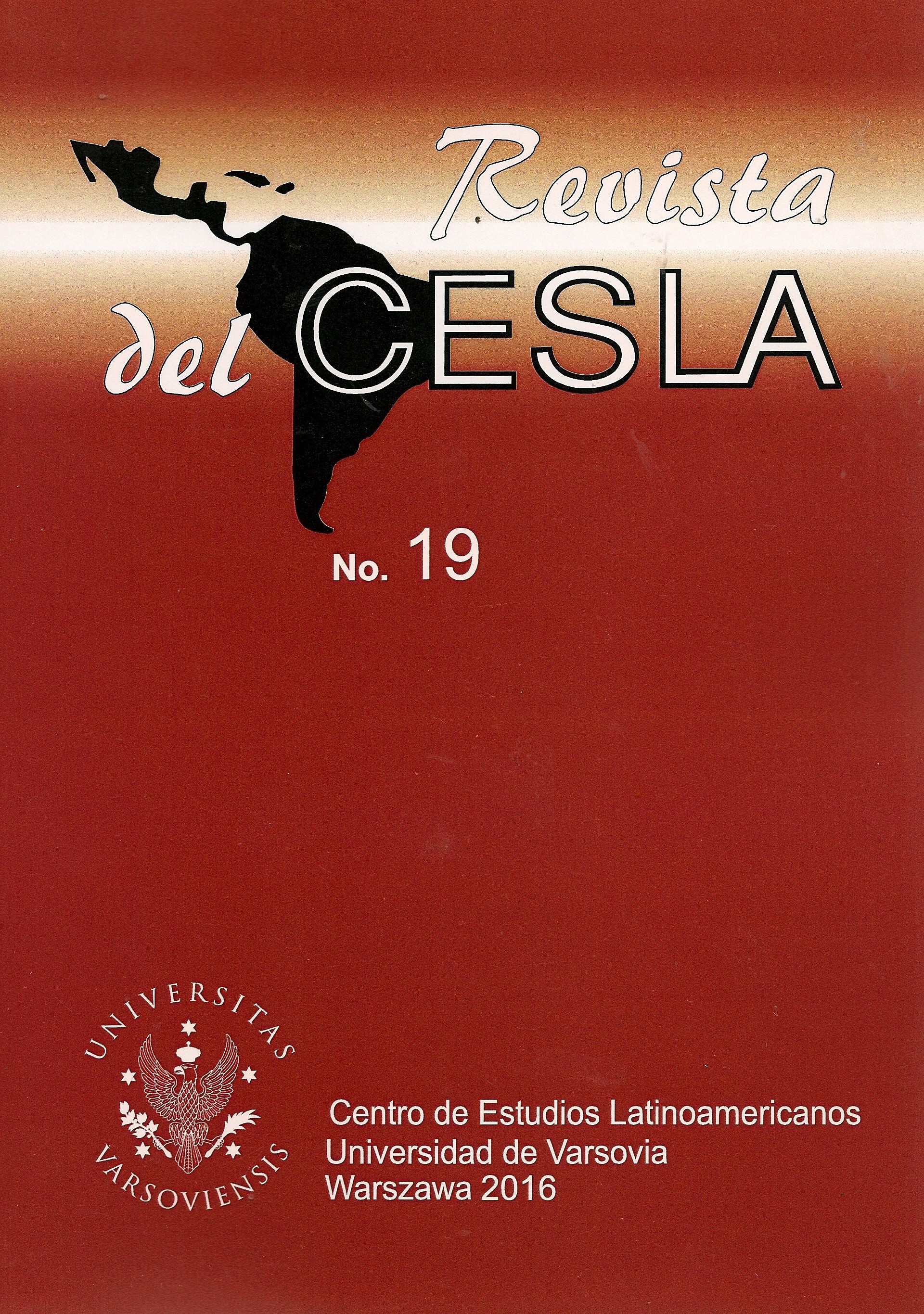 					View No. 19 (2016): Revista del CESLA
				